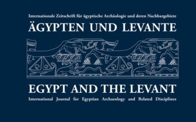 Pdf: Ägypten und Levante XXXI/Egypt and the Levant XXXI