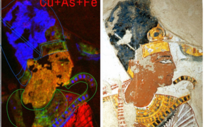 Artículo en pdf: Misterios ocultos en las pinturas del Antiguo Egipto de la necrópolis tebana observados mediante cartografía XRF in situ