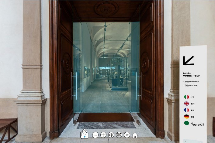 Paseo virtual por el Museo de Turín
