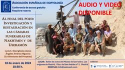 Audio y video de la conferencia de Ludía E. Díaz-Iglesias y Ángeles Jiménez Higueras