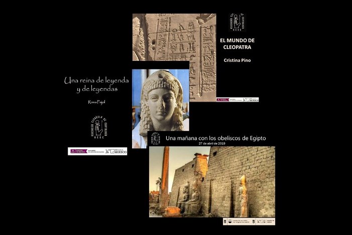 Conferencias online gratuitas: Cleopatra, obeliscos y muchas más