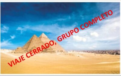 VIAJE COMPLETO. GRUPO CERRADO. Viaje a Egipto del 5-17 de febrero 2024