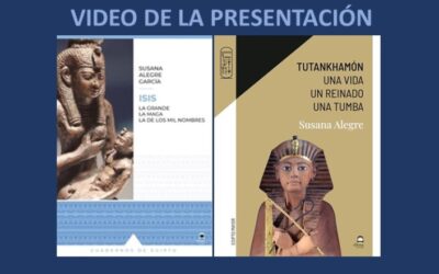Video de la presentación de los libros Tutankhamon e Isis de Susana Alegre