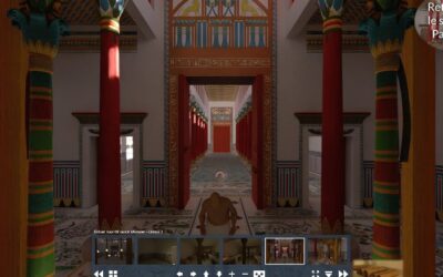 Visita virtual por el palacio de Amenhotep III en Tebas Oeste