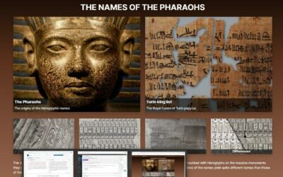 Web: Los nombres de los faraones